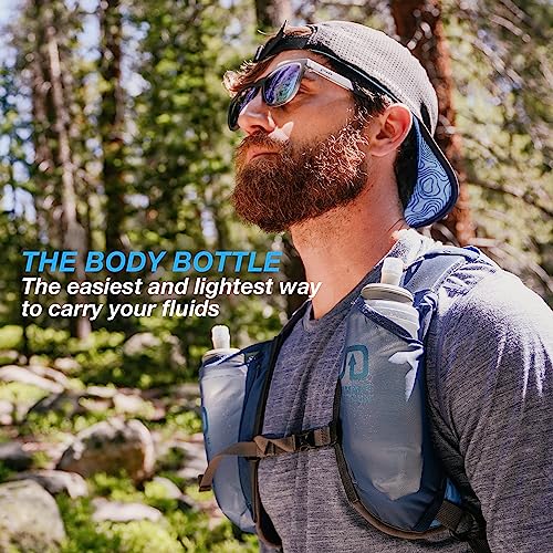 Ultimate Direction Body Bottle (450mL or 500mL) Collapsible Soft Flask Water Bottle for Hydration Vests, Running Packs or ...