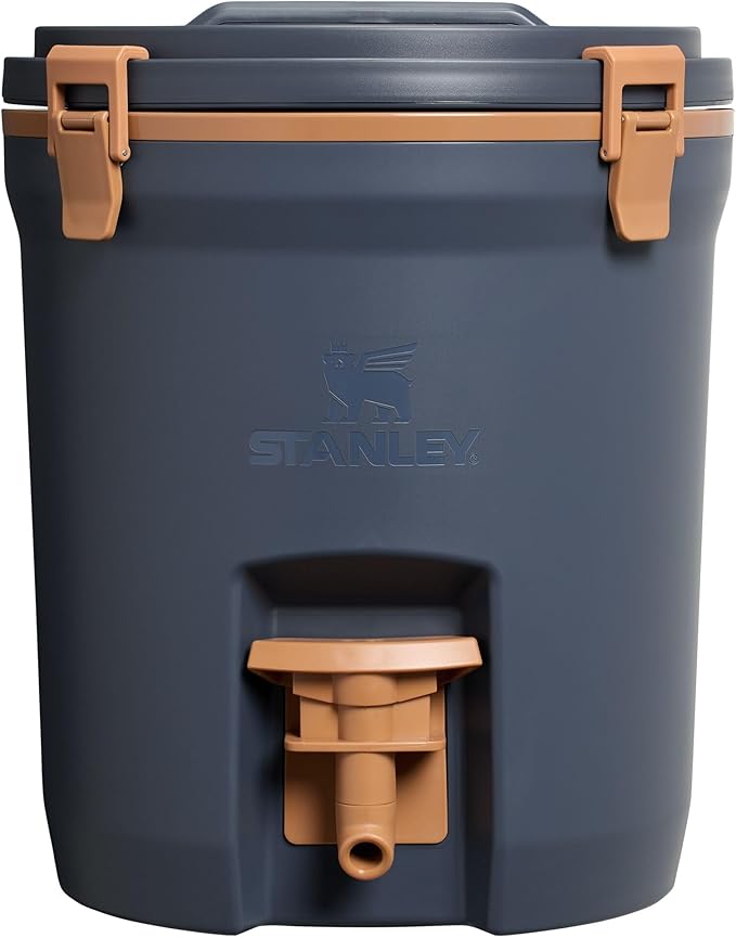 STANLEY Adventure Fast Flow Water Jug 2 Gallon Leakproof Ice Water Dispenser Insulated Beverage Cooler Easy Pour Spigot an...
