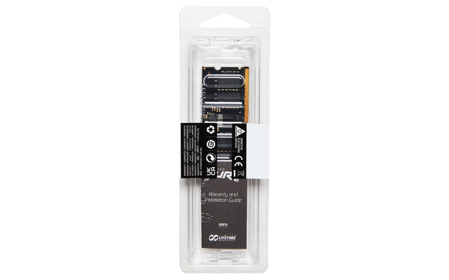 Kingston Technology Fury Impact 16Gb 5600Mt/S Ddr5 Cl40 Laptop Memory Single Module | Lower Power Comsumption | Intel Xmp 3.0 |