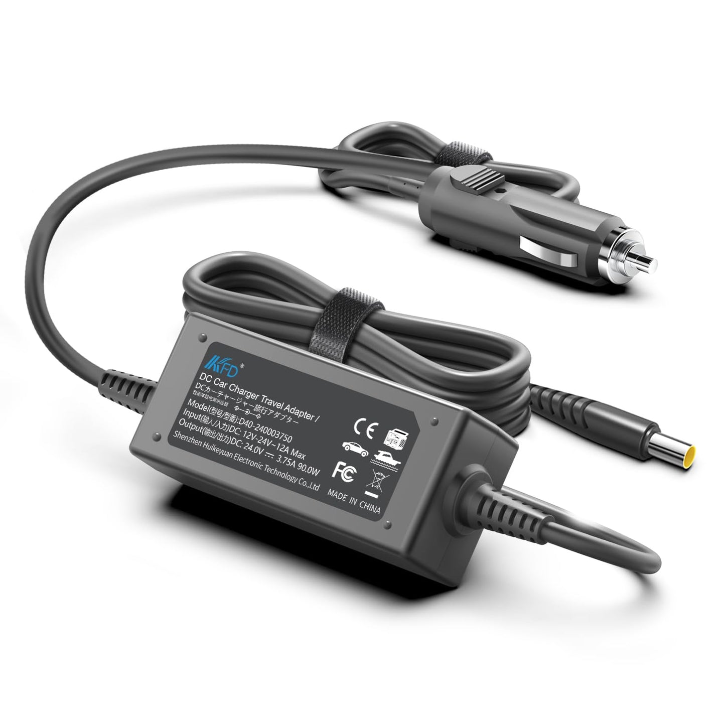 KFD 12V 24V Car Charger Vehicle Power Supply 90W for Resmed S10 Series ResMed Airsense 10 Air Sense S10 AirCurve 10 37297 Series CPAP BiPAP Machines,Resmed S10 370001;300W/500W Portable Power Station
