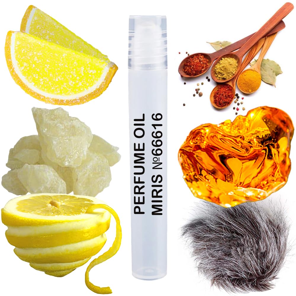MIRIS No. 66616, Inspired by Desir du Coeur, Long-Lasting Unisex Perfume Oil for Women & Men Roll-On, Rollerball 0.34 Fl Oz / 10 ml