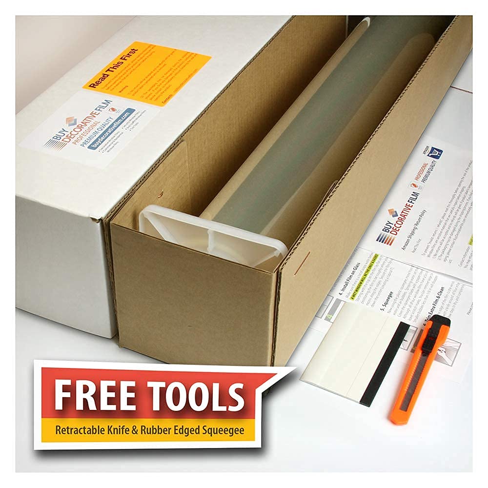 BDF S8MC Window Film Security and Safety 8 Mil Clear - 36in X 12ft
