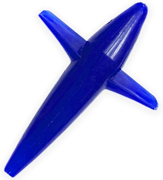 7" Blue Bird Teaser Lures, 10 Pcs Blue, for Offshore Trolling, Ideal for Mahi Mahi & Tuna Fishing