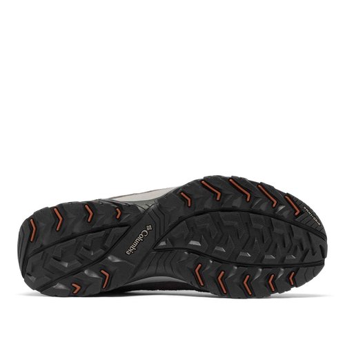 Columbia Mens Crestwood Waterproof, Graphite/Dark Adobe, 11