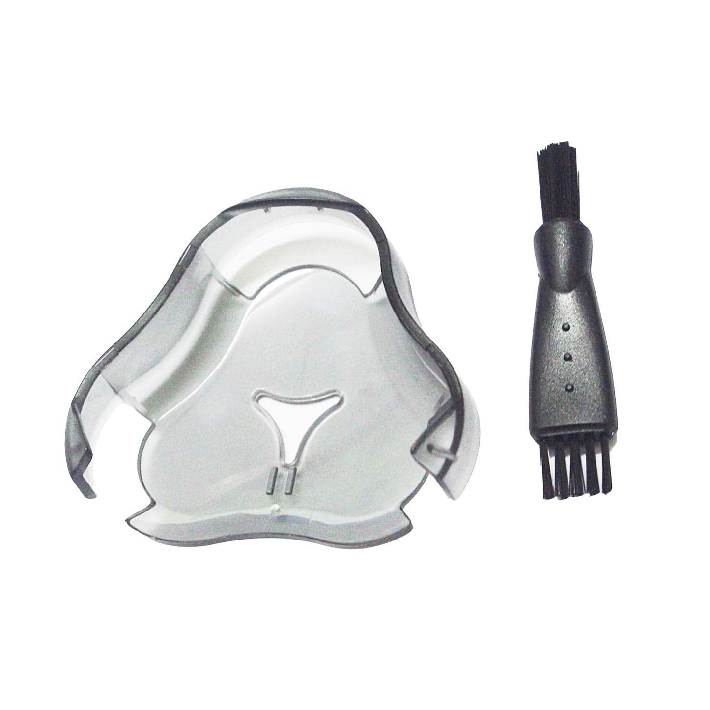Ronsit Shaver Head Protection Cap Guard + Cleaning Brush For Norelco Rq12 Rq11