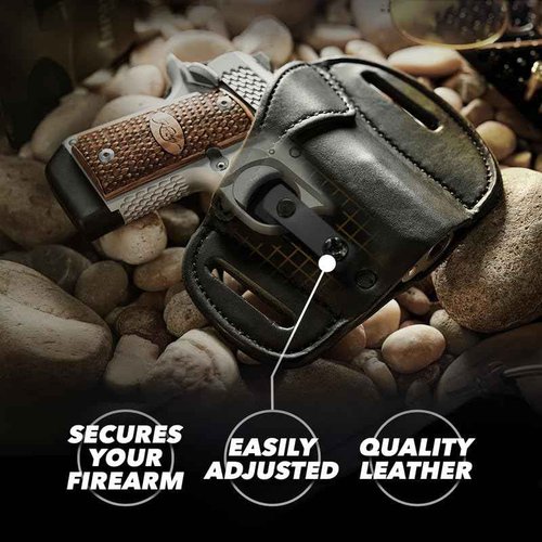 Urban Carry LockLeather OWB Holster for Glock 48 (All Gens) - Secure & Comfort Hybrid Leather/Polymer Design for 4.2-inch Barrel