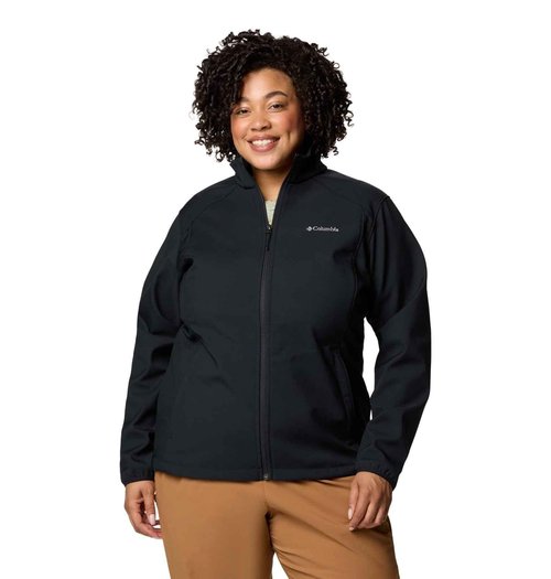Columbia Women's Kruser Ridge III Softshell Jacket, Black, 2X Plus