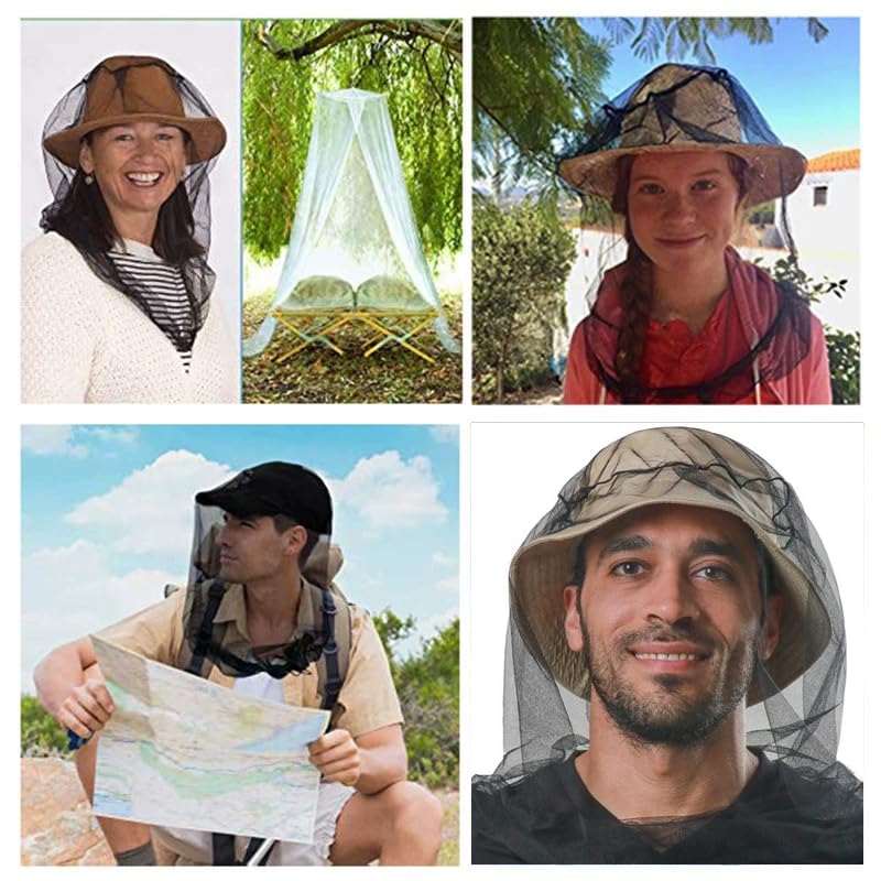 1PC Mosquito Hat Mask Head Cover,Hiking Fishing Climbing, Protecting from Bee,Camping Essentials,Patio-Clearance Deals