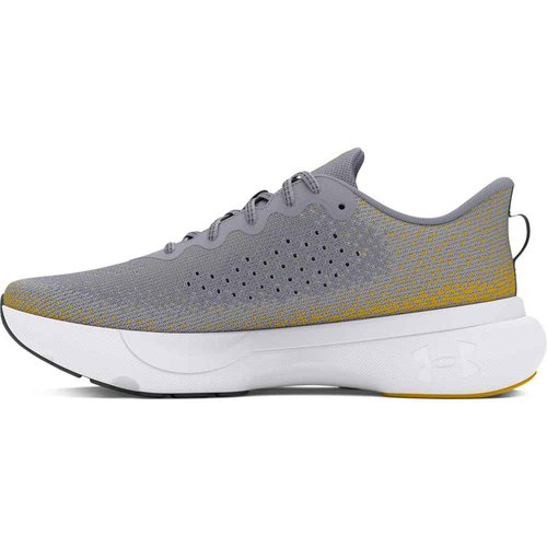 Under Armour Men's Infinite, (106) Steel/Taxi/Taxi, 11.5, US