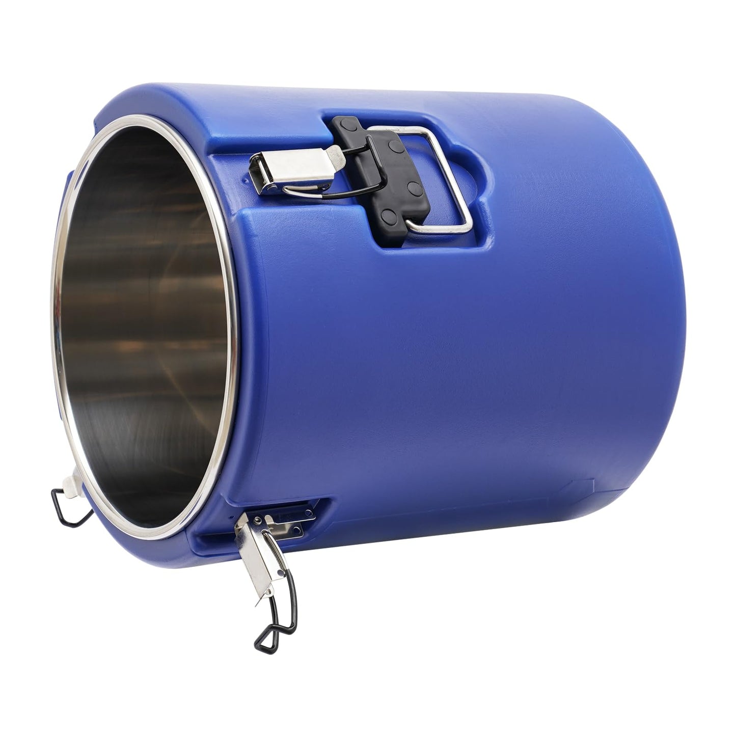 LOYALHEARTDY Commercial Insulated Food Container, 32QT/8Gal Insulated Soup Container Bucket Commercial Food Warmer Insulation Barrel for Hot or Cold Food for Restaurant, Canteen, Home (Blue,)