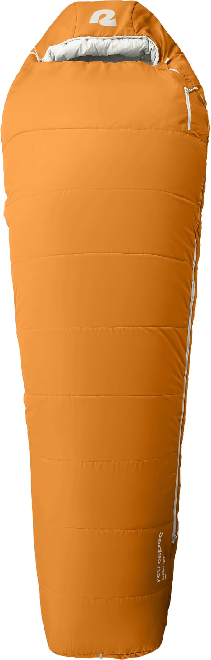 Retrospec Dream Mummy Sleeping Bag - 5, 15, & 30°F Cold Weather Camping & Travel Essential Gear with Water - Resistant She...