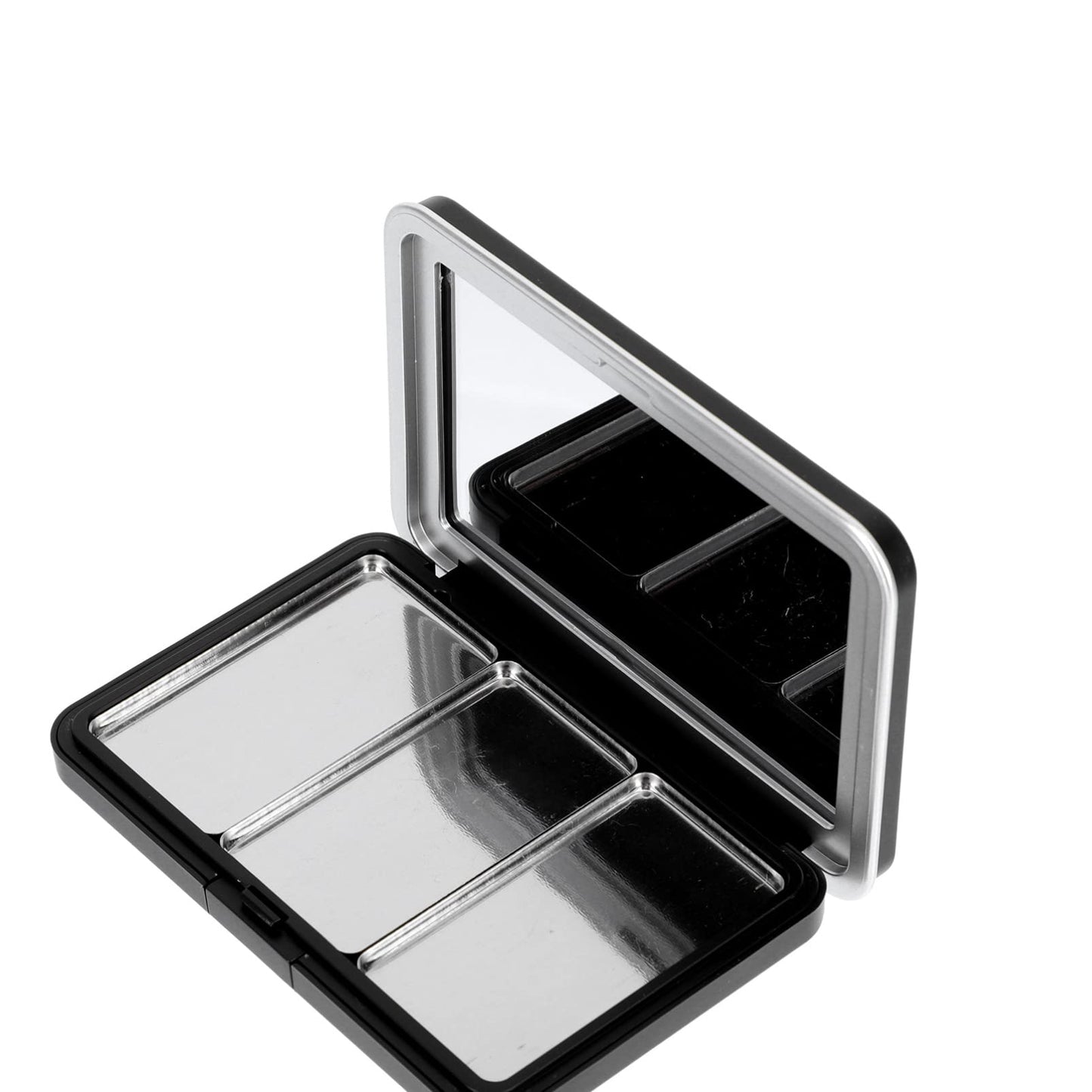 Luxshiny Empty Eyeshadow Palette: Refillable Magnetic Makeup Palette with Mirror for Eyeshadow Powder Blush Lipstick Highlight -