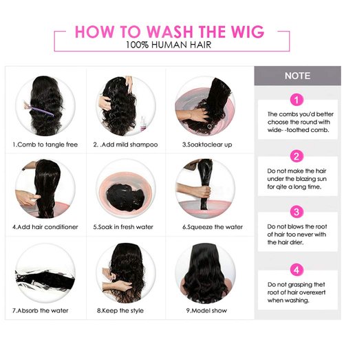 Metamuclia Water Wave 4X4 Lace Frontal Human Hair Wigs, 180% Density, Wet and Wavy Curly, Glueless, 18 Inch