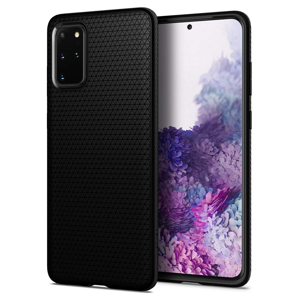 Spigen Liquid Air Designed For Samsung Galaxy S20 Plus Case (2020) - Matte Black