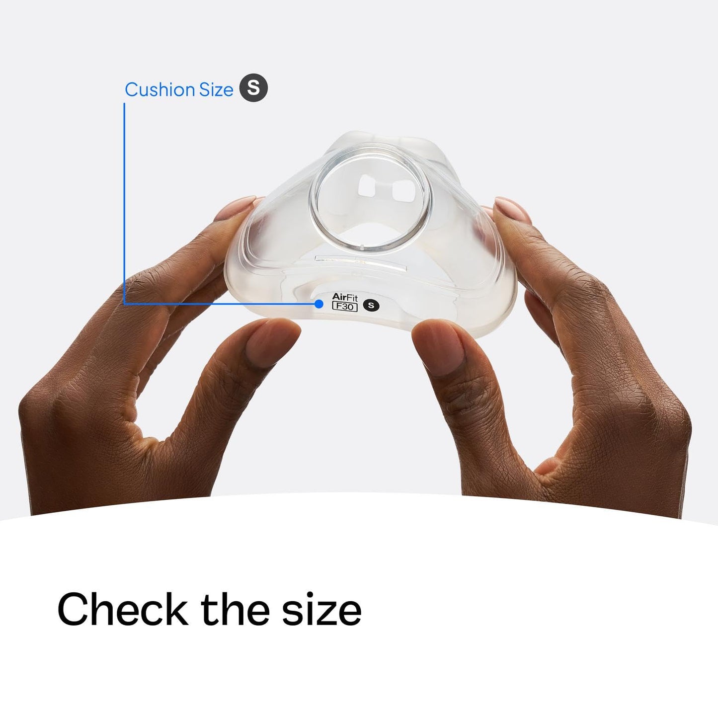 ResMed AirFit F30 Cushion - Replacement Cushion - Ultra Compact Cushion - Small