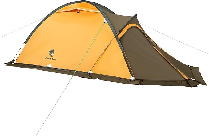 GEERTOP 2-Person Backpacking Tent Waterproof Lightweight Double Layer Tent for Camping Hiking All Weather Travel