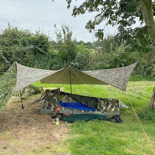 GEERTOP Ultralight Single Person Bivy Tent for Camp Waterproof 1 Man Tent for Camping Hiking Backpacking Hunting Outdoor S...