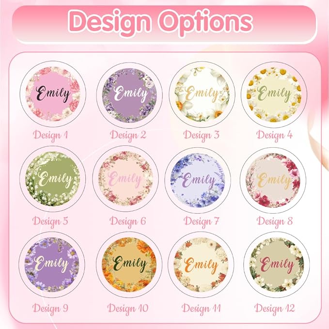 Eunigem Personalized Compact Mirror for Women-Custom Mirror Gifts for Bridesmaid,Wedding,Birthday,Mom,Friend,Wife,Christian