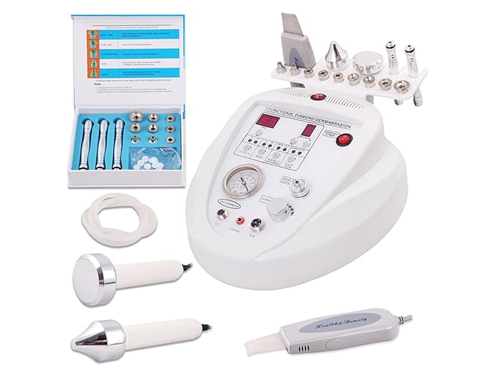 Elitzia 3 In 1 Dermabrasion Microdermabrasion Scrubber Facial Skin Rejuvenation Device ETSRNF903