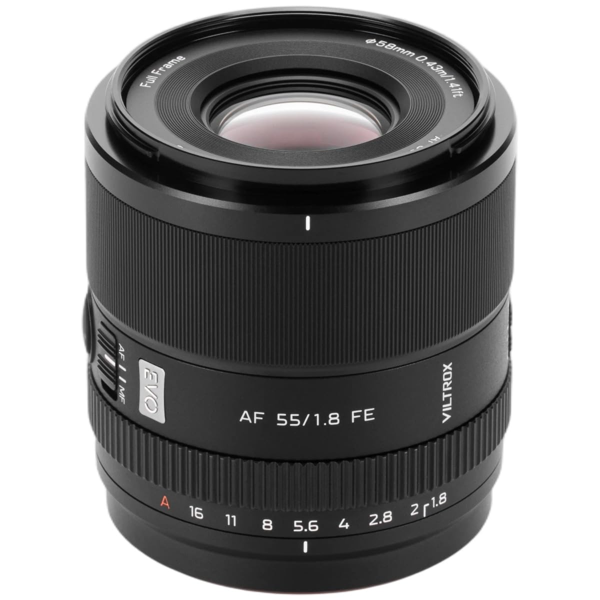 VILTROX AF 55mm F1.8 EVO E APO Full Frame Large Aperture Auto Focus Prime Cameras Lens for Sony E-Mount A7IV ZV-E1 A7CII A7RV FX3 A7SIII A7CR A7III A7C A1 A7RIV A9 A9II A7RIII ZV-E10