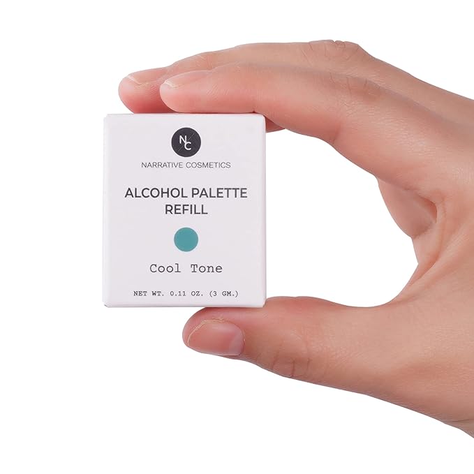 Narrative Cosmetics Alcohol Palette Refill Pans - Skin Tones - Cool Tone