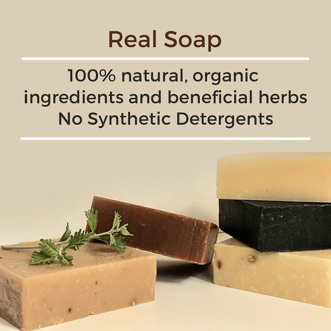 Legend's Creek Farm Goat Milk Soap - Cleansing Moisturizing Bar for Hands and Body - 5 Oz Natural Soap for Sensitive Skin, Handm