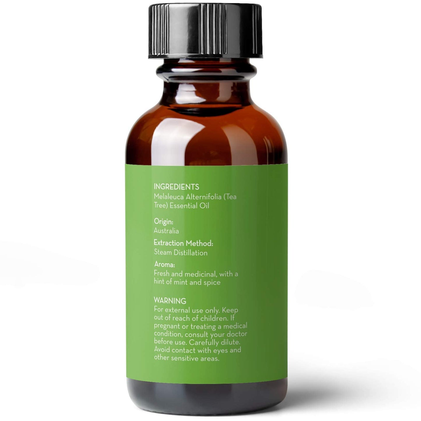 Tea Tree Essential Oil, 1 Fl Oz with Dropper - Undiluted Therapeutic Grade for Your Face, Skin, Hair and Diffuser - 100% Pure Me