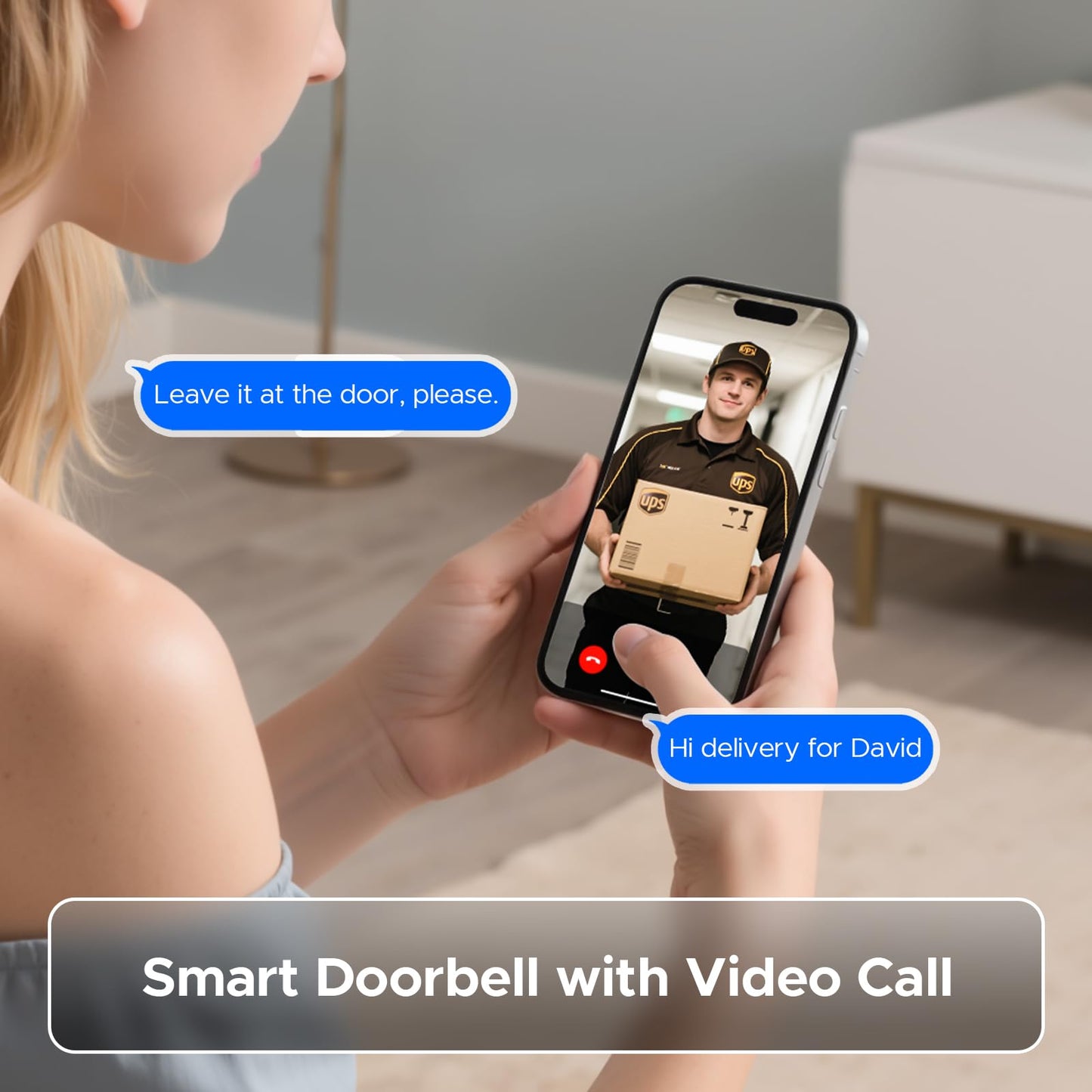 Smart Lock with Camera & Doorbell, 3-in-1 Smart Deadbolt for Front Door, Fingerprint Keyless Entry Door Lock with Live View, Video Smart Lock Built-in Wi-Fi, Auto Lock, Siri Unlock, IP66 Waterproof