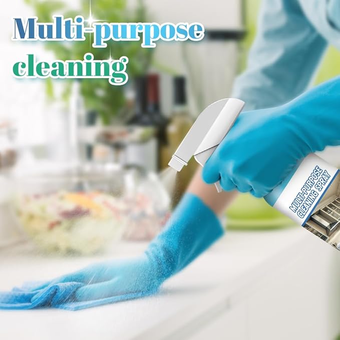 Spray Splash Cleaner, 2026 New Multi-Purpose Handheld Degreaser, Upgraded Foam Sprays for Ovens, Easy-To-Use Rust Remover for Kitchenware, Grime Remover Spray for Home Family (3)