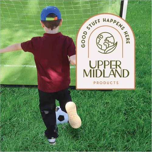 Soccer Goal Target 3 in 1 Trainer Practice Net – Goal Post Cage & A Rebounder Net & Target Holes Net for Kicking Accuracy – Ball & Pump Included, Great for Outdoor Sports Activity