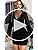 GothDark Women's Sexy V Neck Bodycon Dress Sheer Mesh Puff Sleeve Ruched Mini Dresses for Party Cocktail Club Night Out