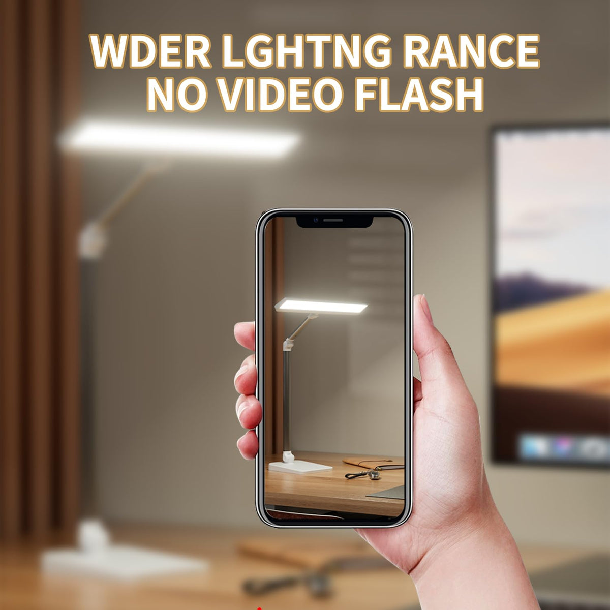 LED Desk Lamp for Office Home, 23W 1000LM DC Adapter Table Lamp with USB A+C Dual Charging Port, Eye-Caring Desk Light 3 Brightness Lamp for Reading, Study, Workbench, Crafting, Sewing, Puzzle