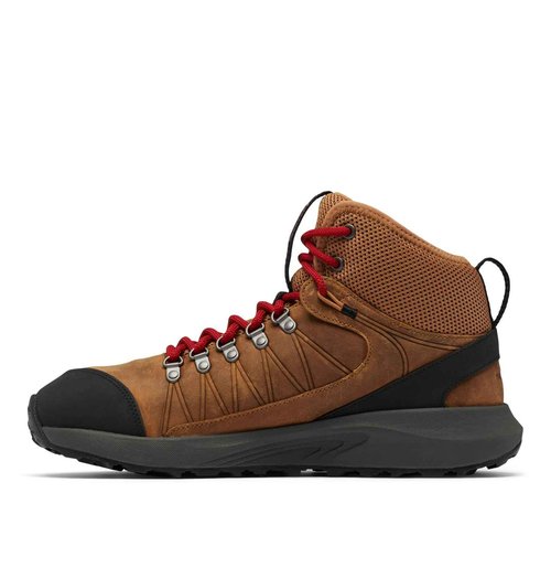 Columbia Men's Trailstorm Crest Mid Waterproof, Elk/Black, 12