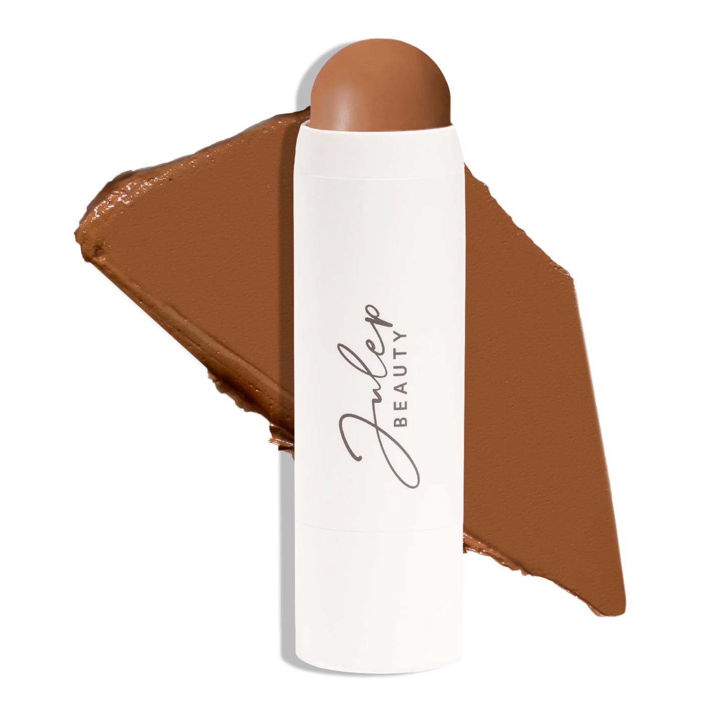 Julep Skip the Brush Cream to Powder Bronzer & Contour Stick - In Paradise Darker skin tones - Long Lasting Blendable and Builda