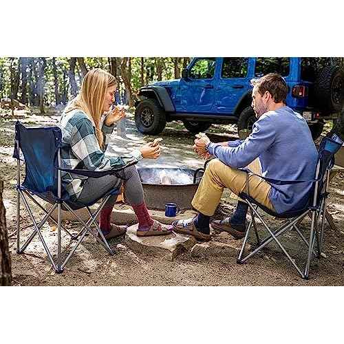 Jeep Women's Trail Wool Breathable Cushioned Comfort Crew Socks (2-Pair)