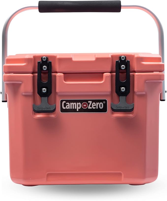 CAMP-ZERO 10L-10.6 Quart Portable Hard Cooler Ice Chest, Perfect for Drinks, Lunch, Beach, Picnics, Boating, Camping and T...