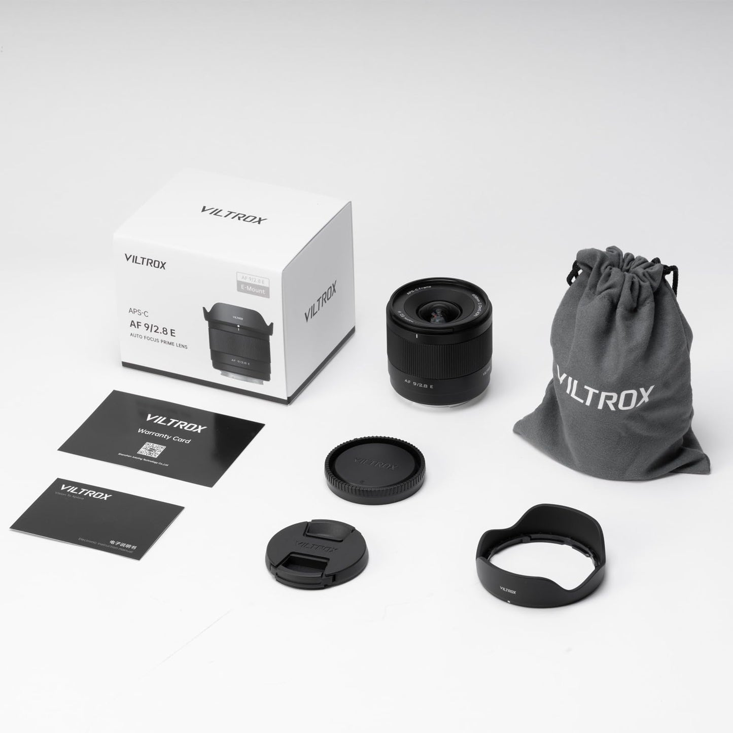 VILTROX 9mm F2.8 E-Mount APS-C Lens for Sony, Auto Focus Ultra-Wide Prime Lens for Sony E-Mount Cameras FX30 ZV-E10 ZV-E10II A6700 A6600 A6500 A6400 A6300 A6100