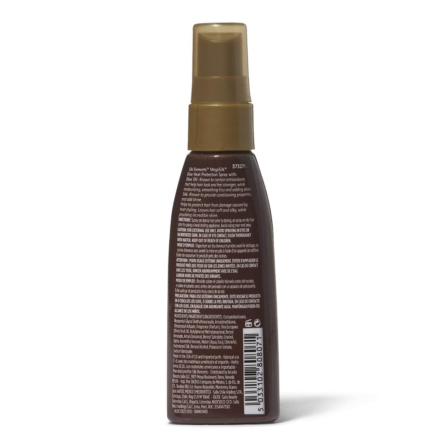 Silk Elements MegaSilk Olive Heat Protection Spray (2 Fl Oz (Pack of 1))