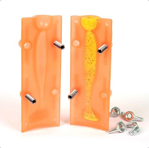 best_nj Soft Plastiс Mold Lure Making Injection Molds Fishing Lures Injection Starter KIT