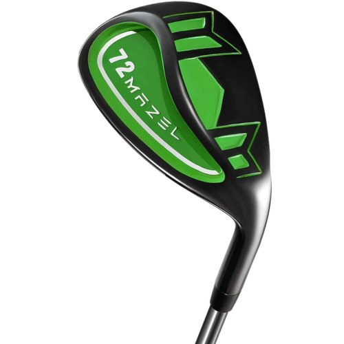 MAZEL Golf Wedge for Men & Women - Forged Lob Wedge,Escape Bunkers and Quickly Cuts Strokes Around The Green,High Loft Golf Club Wedge (Green, 72 Degree)