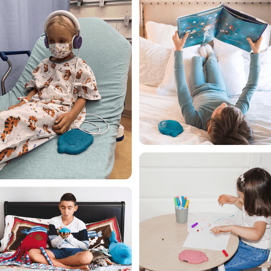 Zenimal Kids Sleep Aid - Screen-Free Sound Machine with Voice-Guided Audio Journeys, Soothing Sounds & Calming Music to Help Children Fall Asleep Faster and Sleep Peacefully All Night