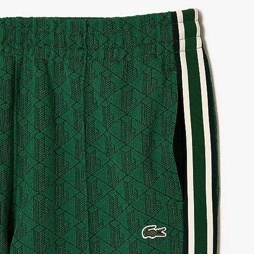 Lacoste Men's Vintage Fit Printed Monogram Track Pant