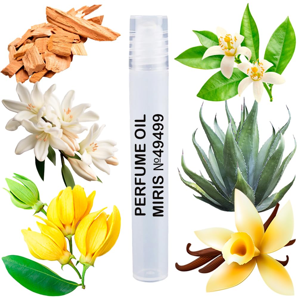 MIRIS No. 49499, Inspired by Marfa, Long-Lasting Unisex Perfume Oil for Women & Men Roll-On, Rollerball 0.34 Fl Oz / 10 ml