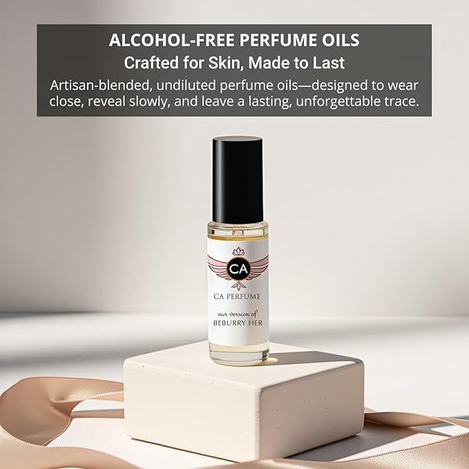 CA Perfume Duo Impression of Pleasures For Women Perfume Layering Set Long Lasting Travel Size EDP + Body Oil Roll-On Bottle 0.27 Fl Oz+0.33 Fl Oz