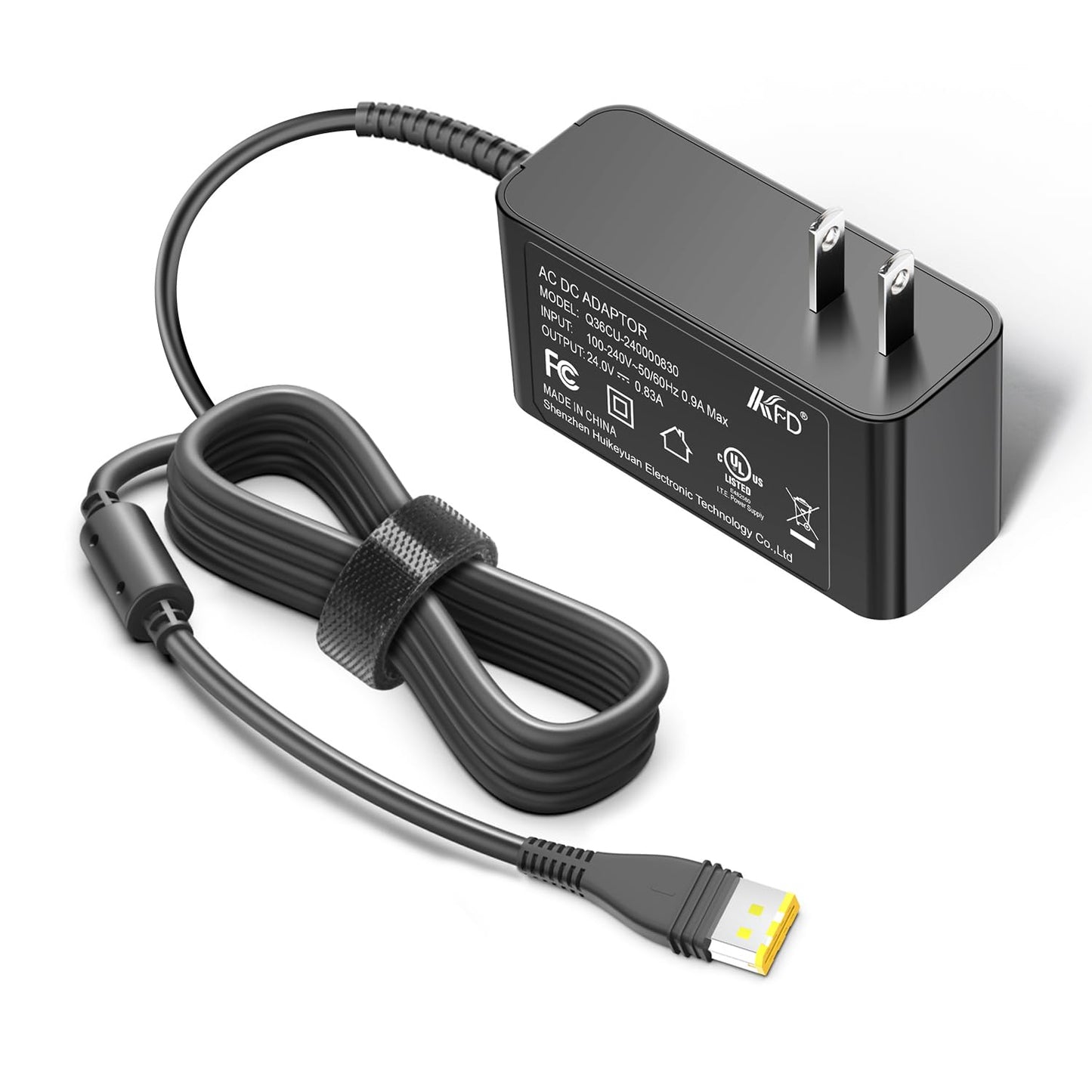 KFD Replacement Resmed AirMini Charger 24V 0.83A AC Adapter Compatible with Resmed Airmini AutoSet CPAP Power Cord 20W 38831 38839 CPAP Machine ResMed Air Mini Supplies Airmini Power Supply Cord Cable