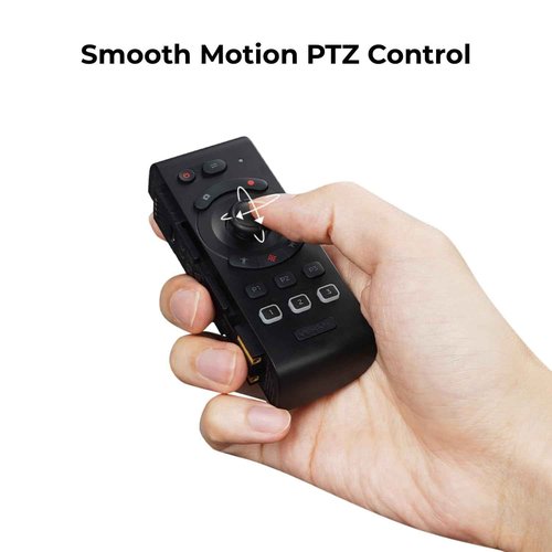 OBSBOT Tail Air Smart Remote Controller, PTZ Control via Gimbal Button or Wrist Movements, Bluetooth Wirelessly Connect up to 3 OBSBOT Tail Air/Tail 2 Devices