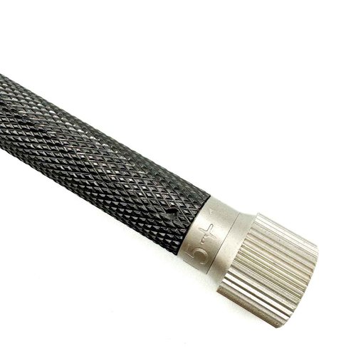 The Parker Variant OPEN COMB ADJUSTABLE Double Edge Safety Razor and 105 Blade Bundle (GRAPHITE)