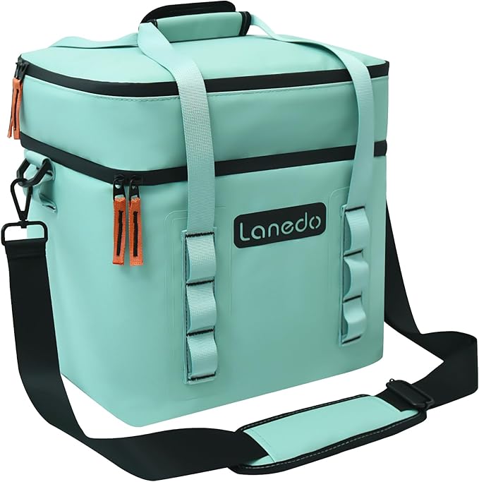 Lanedo Lisa Lunch Soft Cooler 20/36 Can, Insulated Bag Portable Ice Chest Box for Lunch, Beach, Drink, Beverage, Travel, C...