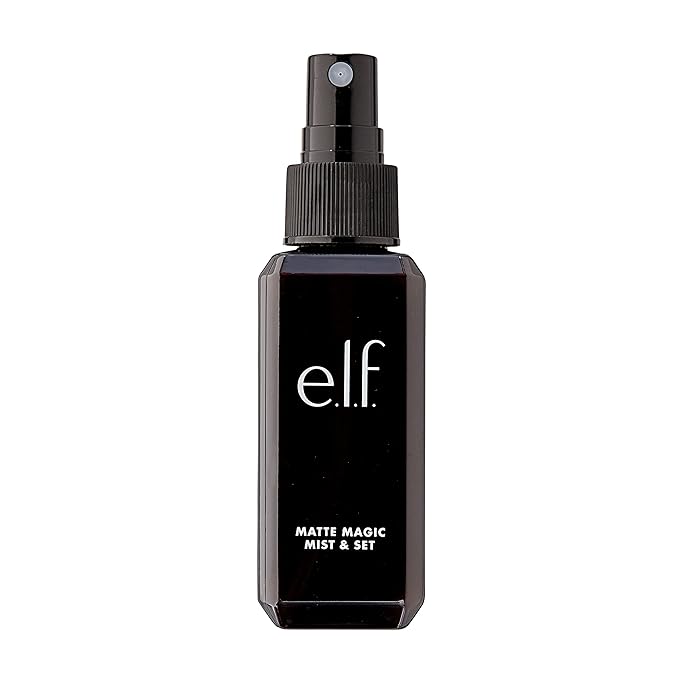 e.l.f., Matte Magic Mist & Set - Small, Lightweight, Long Lasting, Mattifying, Revitalizes, Controls Shine, Refreshes, Hyd...