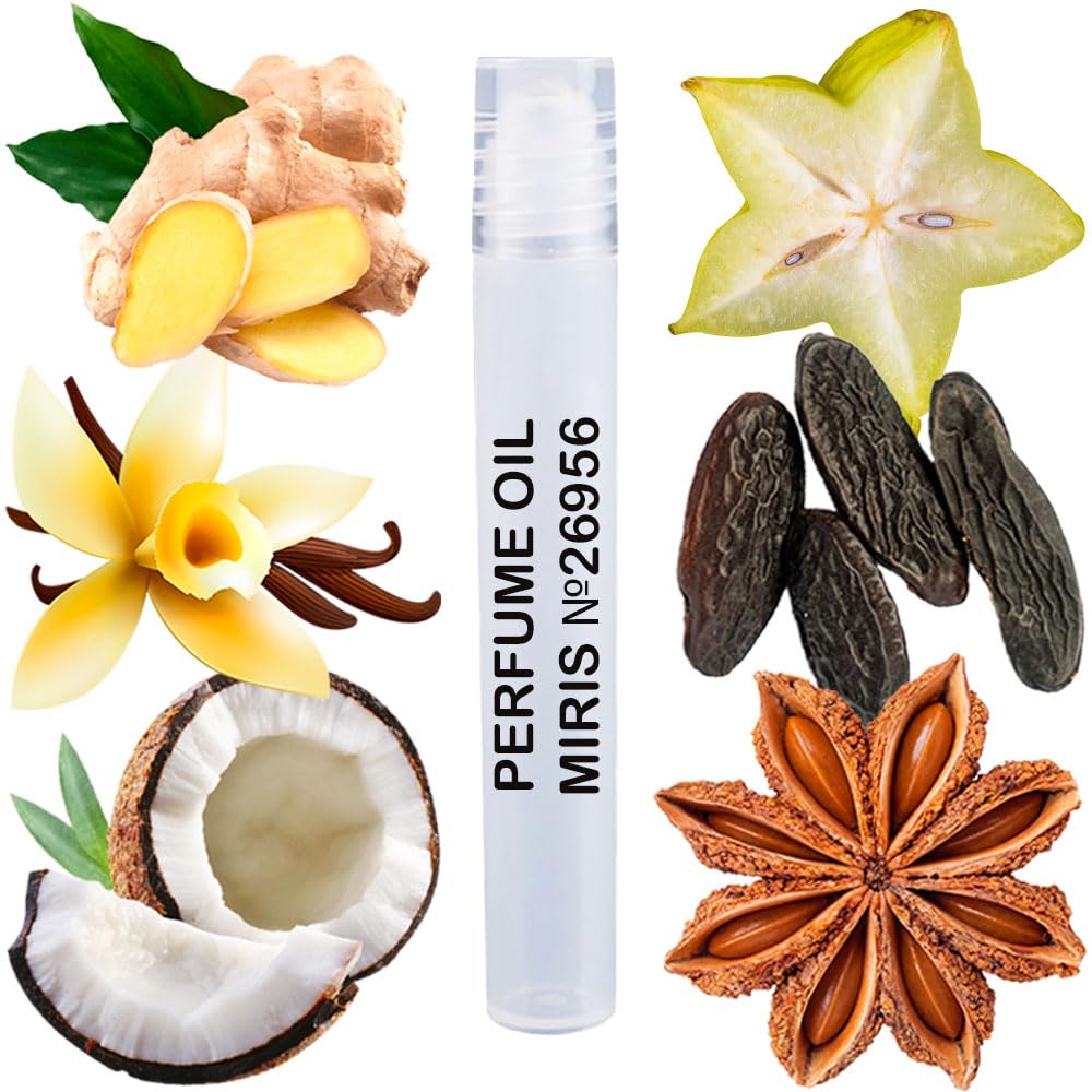 MIRIS No. 26956, Inspired by Eternity Now, Long-Lasting Perfume Oil for Men Roll-On, Rollerball 0.34 Fl Oz / 10 ml